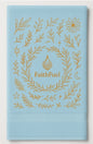 FaithFuel Towel – Baby Blue Floral