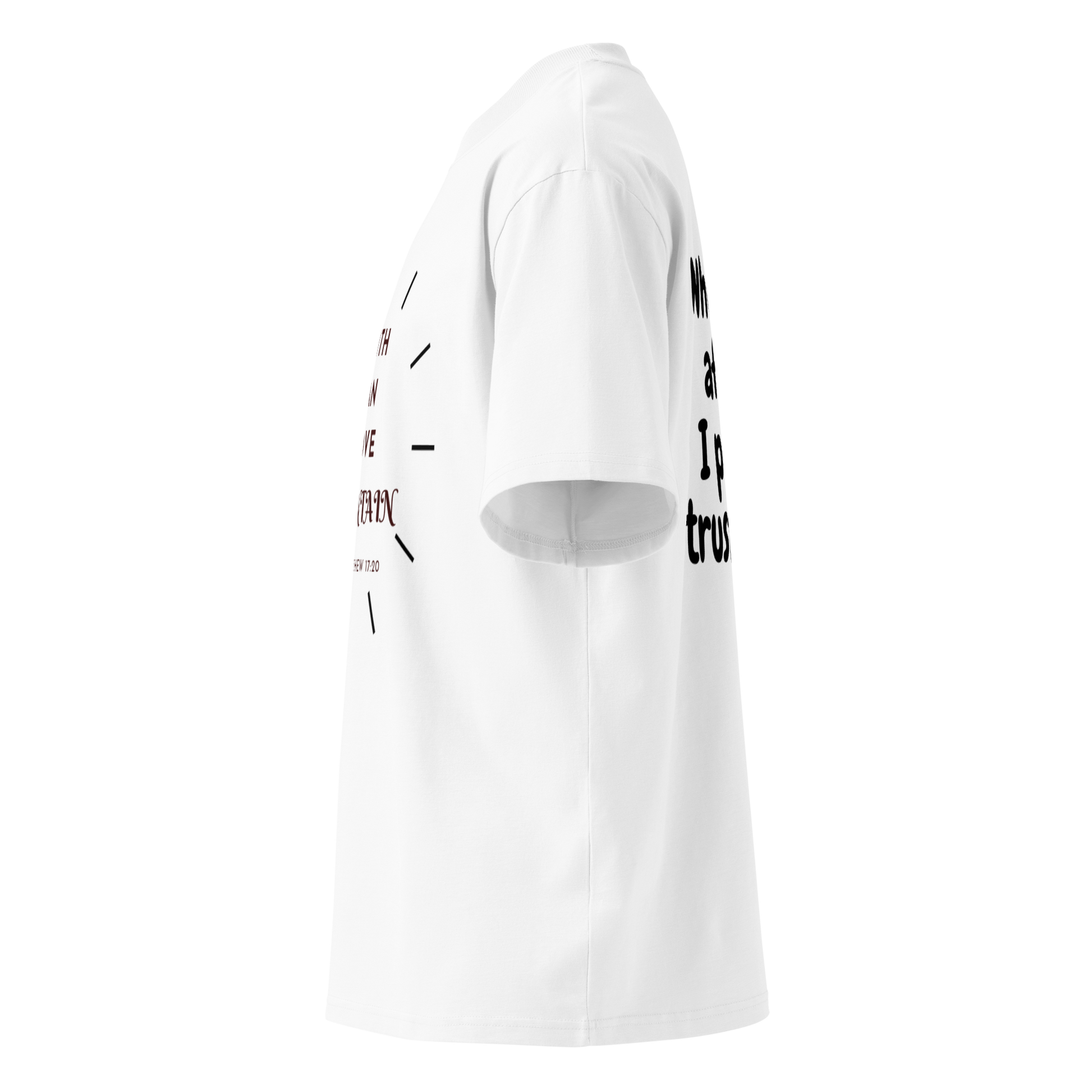 Unisex organic oversized high neck t-shirt – My Store